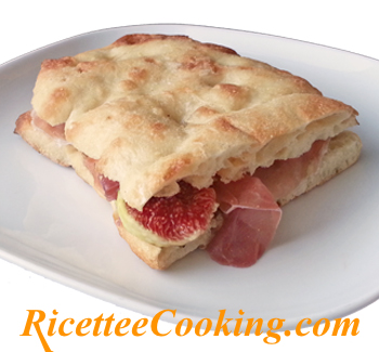 Pizza prosciutto e fichi